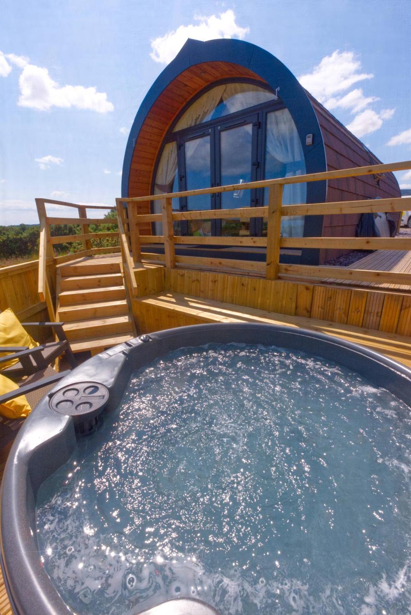 North Coast 500 Pods - Brora Hotel ภายนอก รูปภาพ